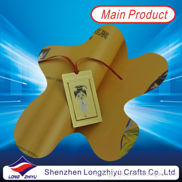Factory Make Stainless Steel Bookmark, Golden Bookmarks (LZY-201300008)